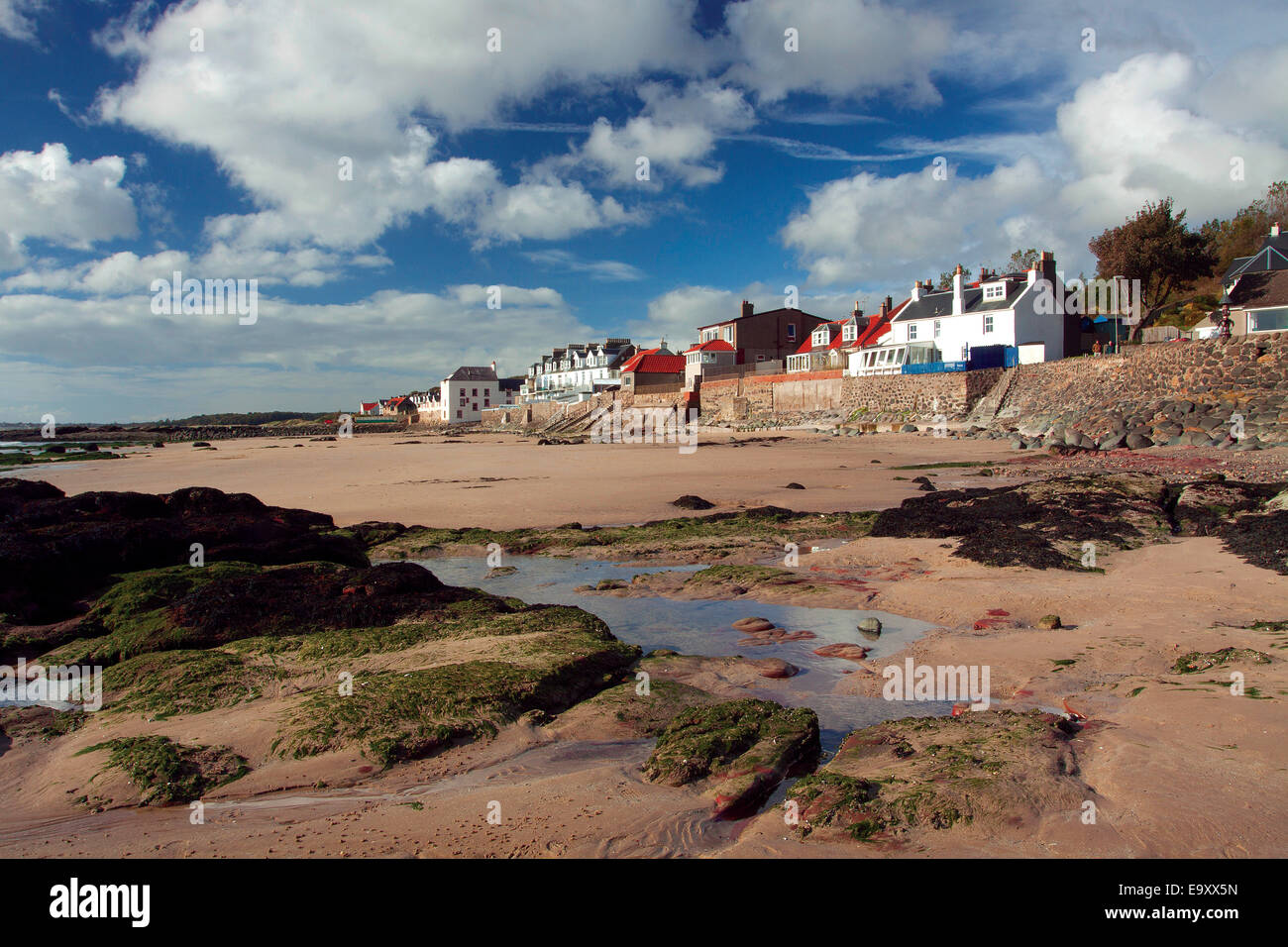 Lower Largo beach, the East Neuk of Fife, Fife Stock Photo Alamy