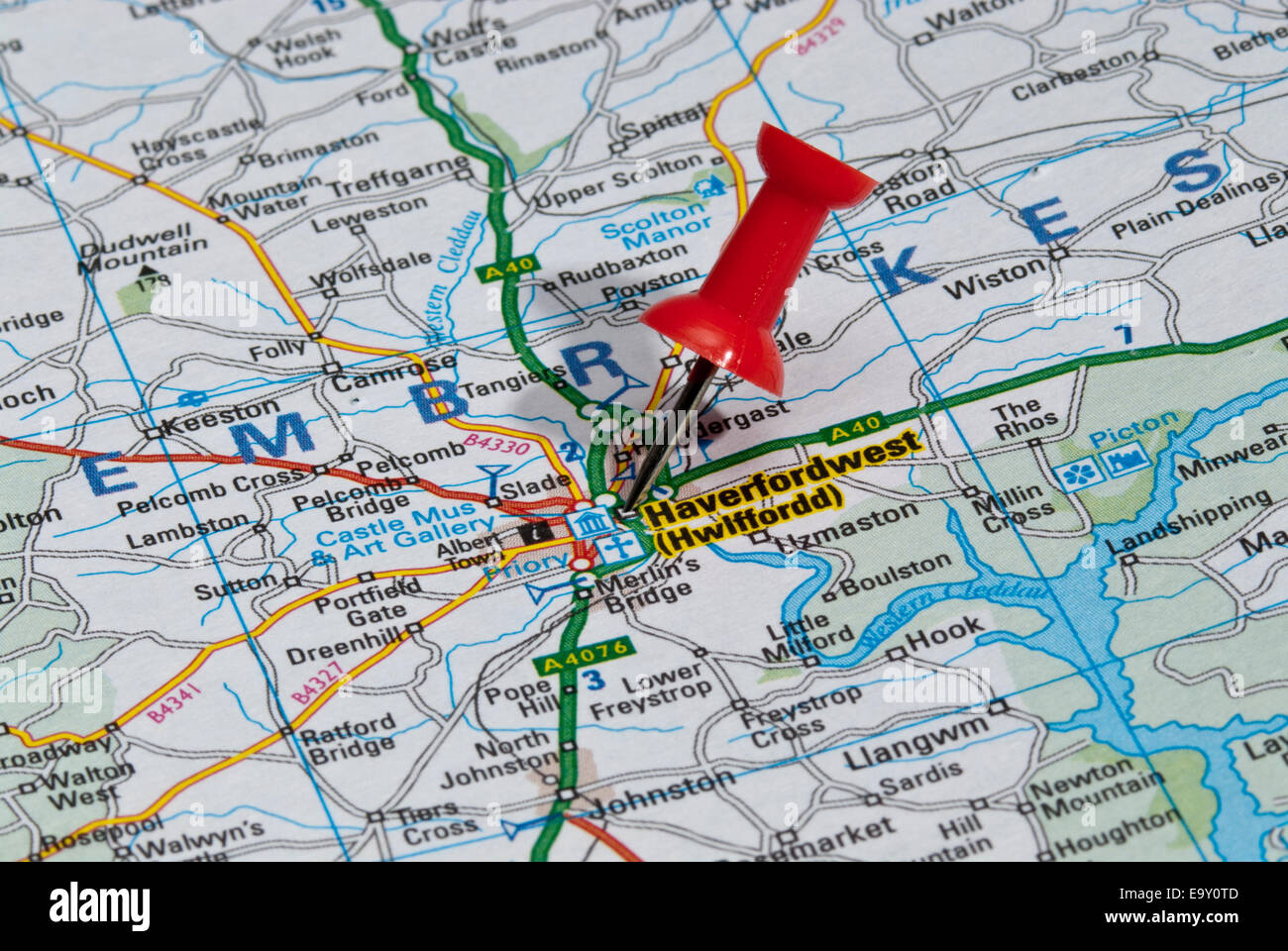 street map of haverford township