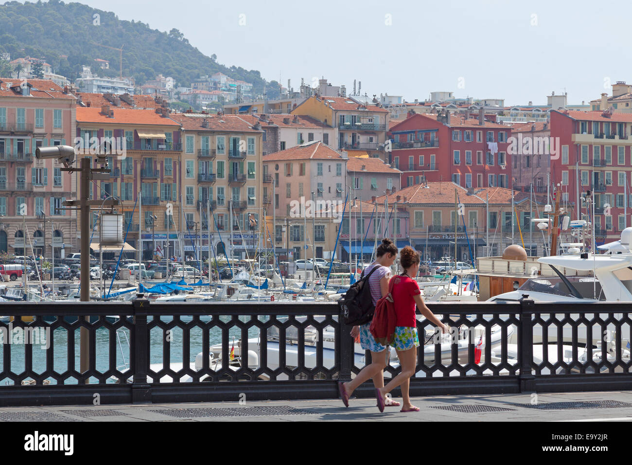 harbour, Nice, Cote d´Azur, France Stock Photo