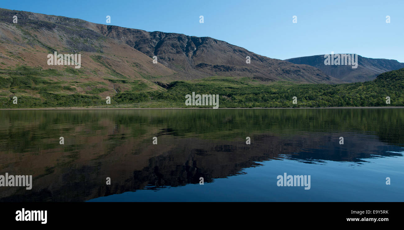 Trout River Pond in Gros Morne National Park, Newfoundland and Labrador