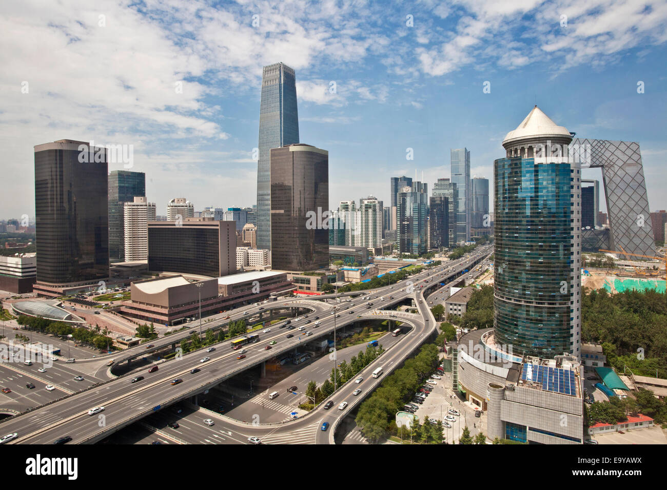 Beijing International Trade Center Stock Photo - Alamy