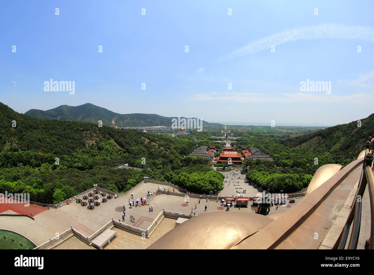 Wuxi Lingshan Scenic Celestine Stock Photo