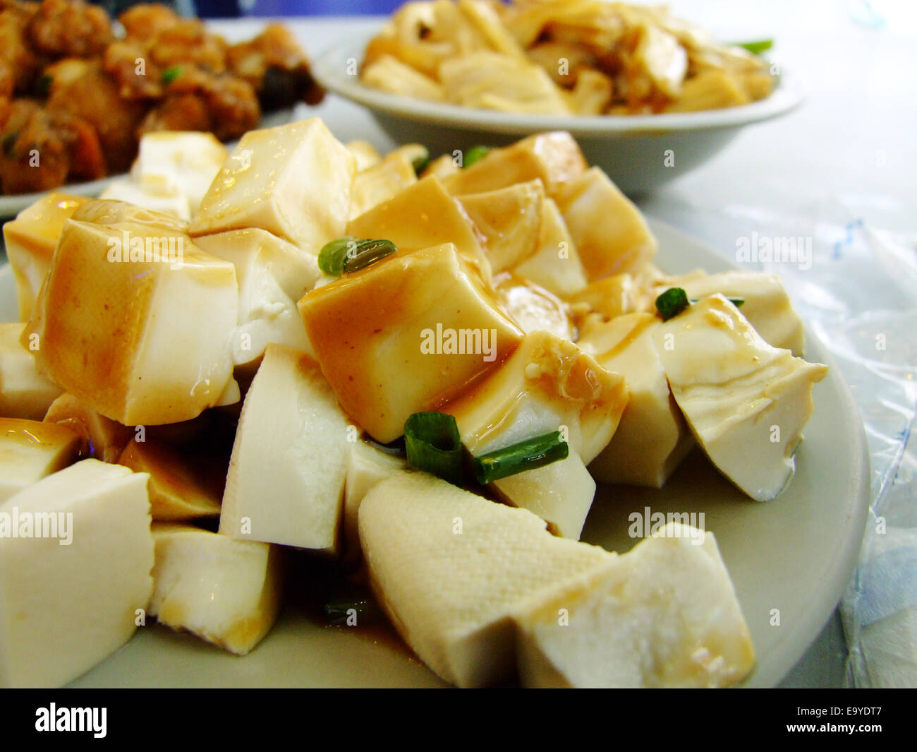 Chinese tofu dish Stock Photo - Alamy