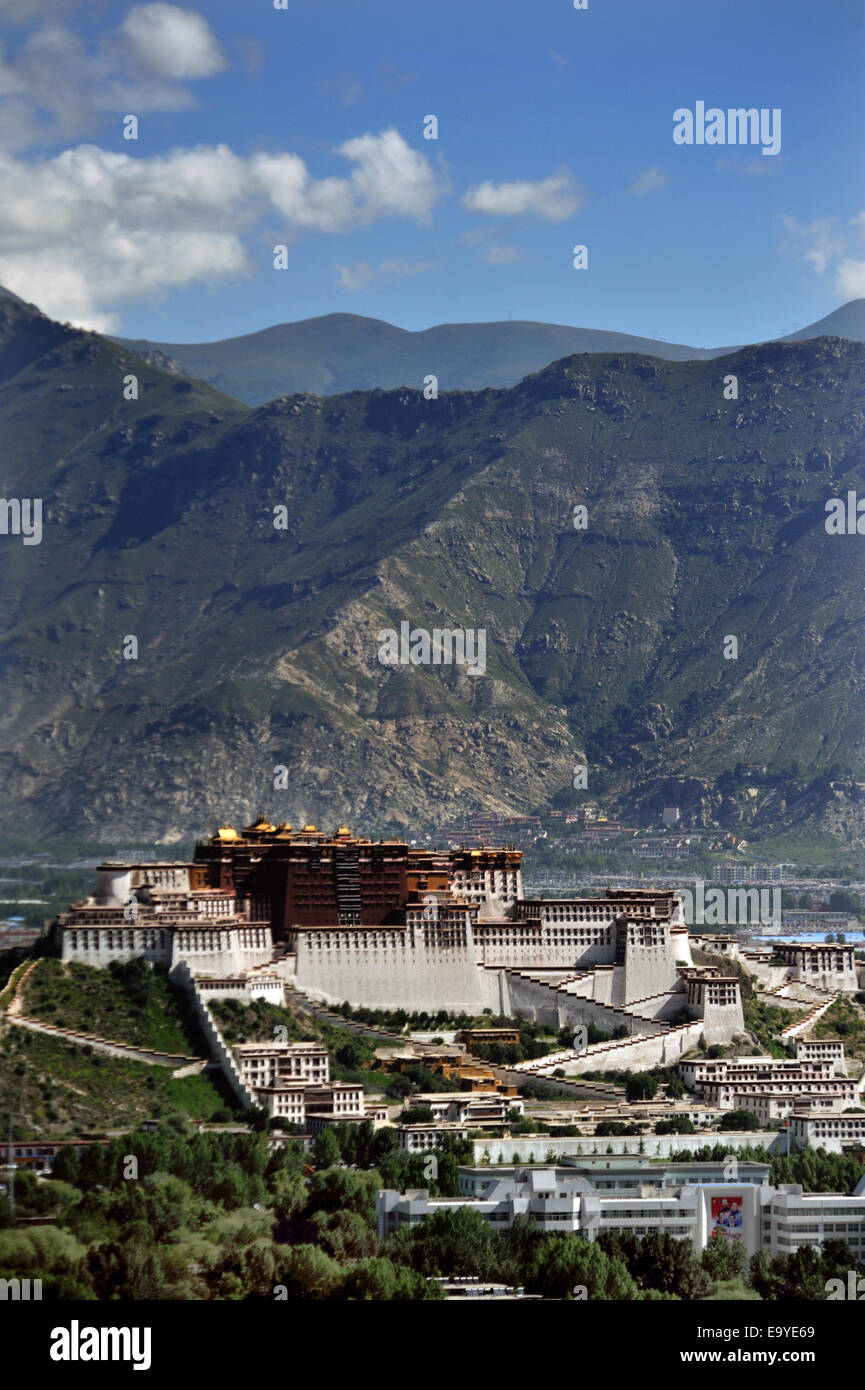 Tibet's Potala Palace Stock Photo
