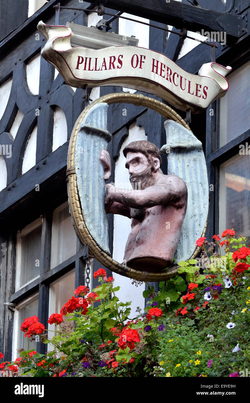 London, England, UK. Pillars of Hercules pub in Greek Street, Soho