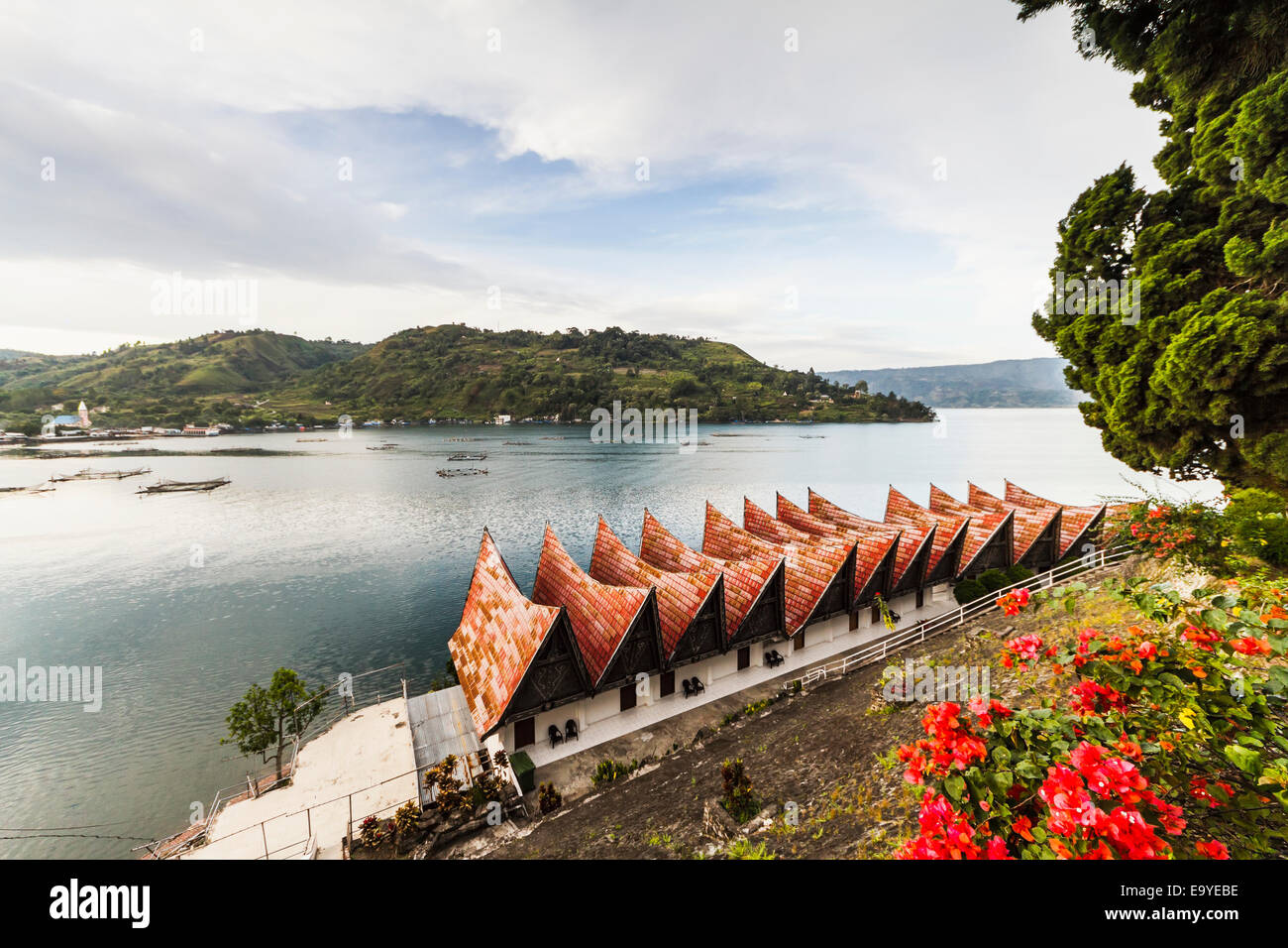 Cottages Of Hotel Danau Toba By Lake Toba Parapat Lake Toba