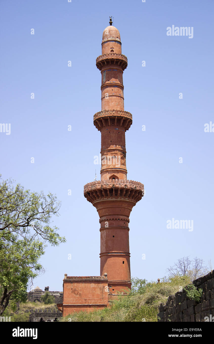 Chand Minar, Daulatabad, Maharashtra, India Stock Photo - Alamy