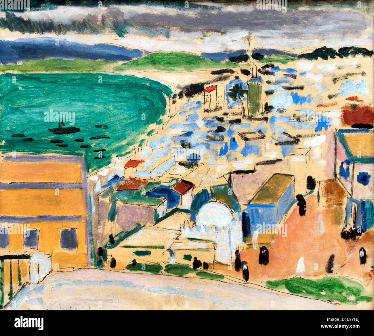 Vue sur la baie de tanger hires stock photography and images Alamy