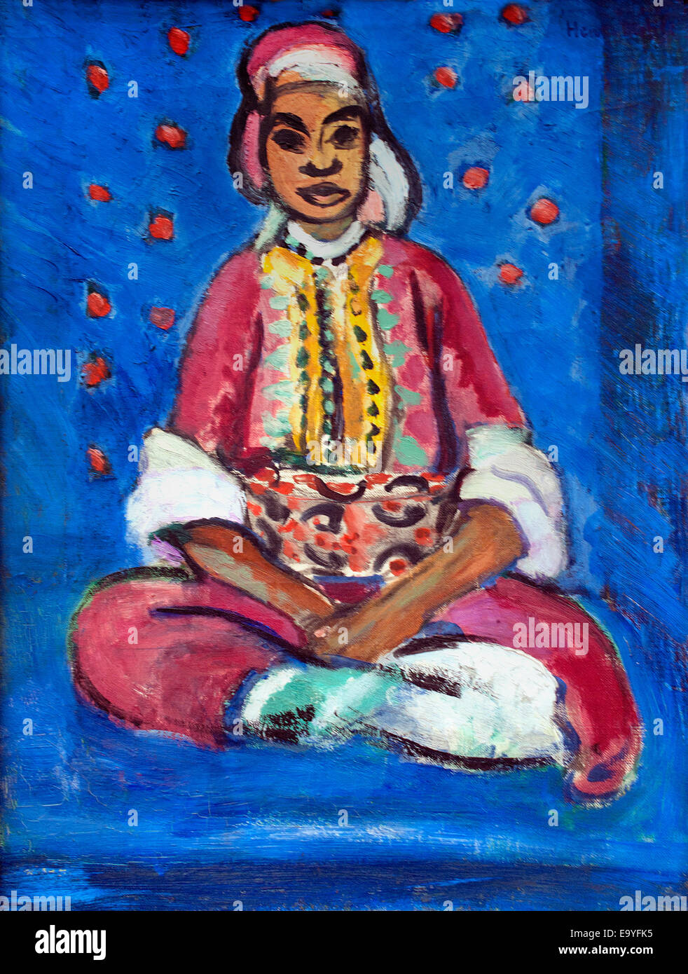 La petite mulâtresse - The little mulatto 1912 by Henri Matisse France French Painter Stock Photo