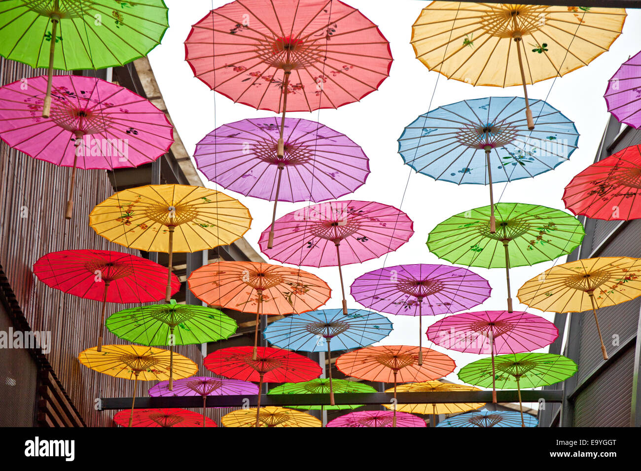 Hanging Umbrella Stock Photos & Hanging Umbrella Stock Images Alamy