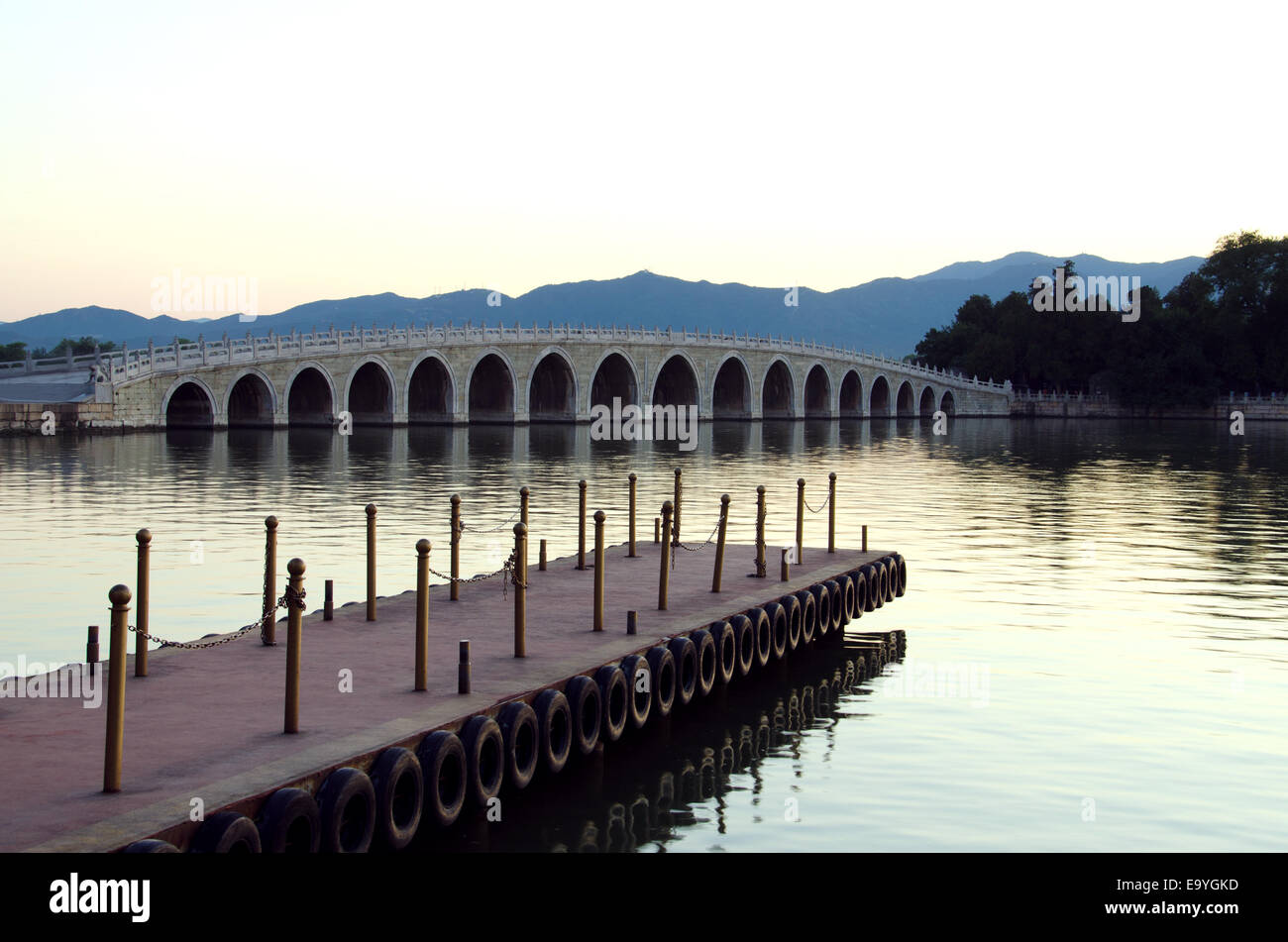 Beijing Summer Palace Stock Photo Alamy