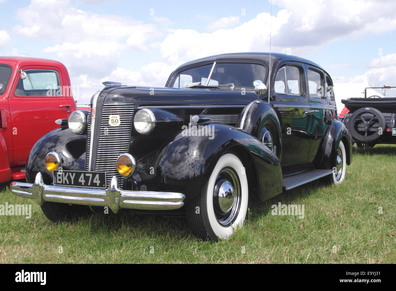 1937 Buick at White Waltham Retro Festival 2014 Stock Photo