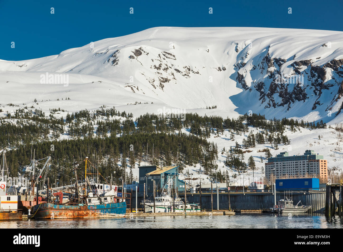 Whittier small boat harbor hires stock photography and images Alamy