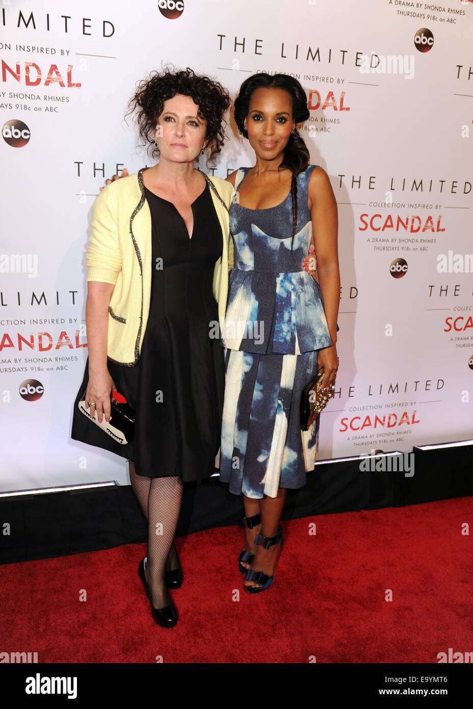 New York City, NY. USA. Costume Designer Lyn Paolo & Kerry Washington