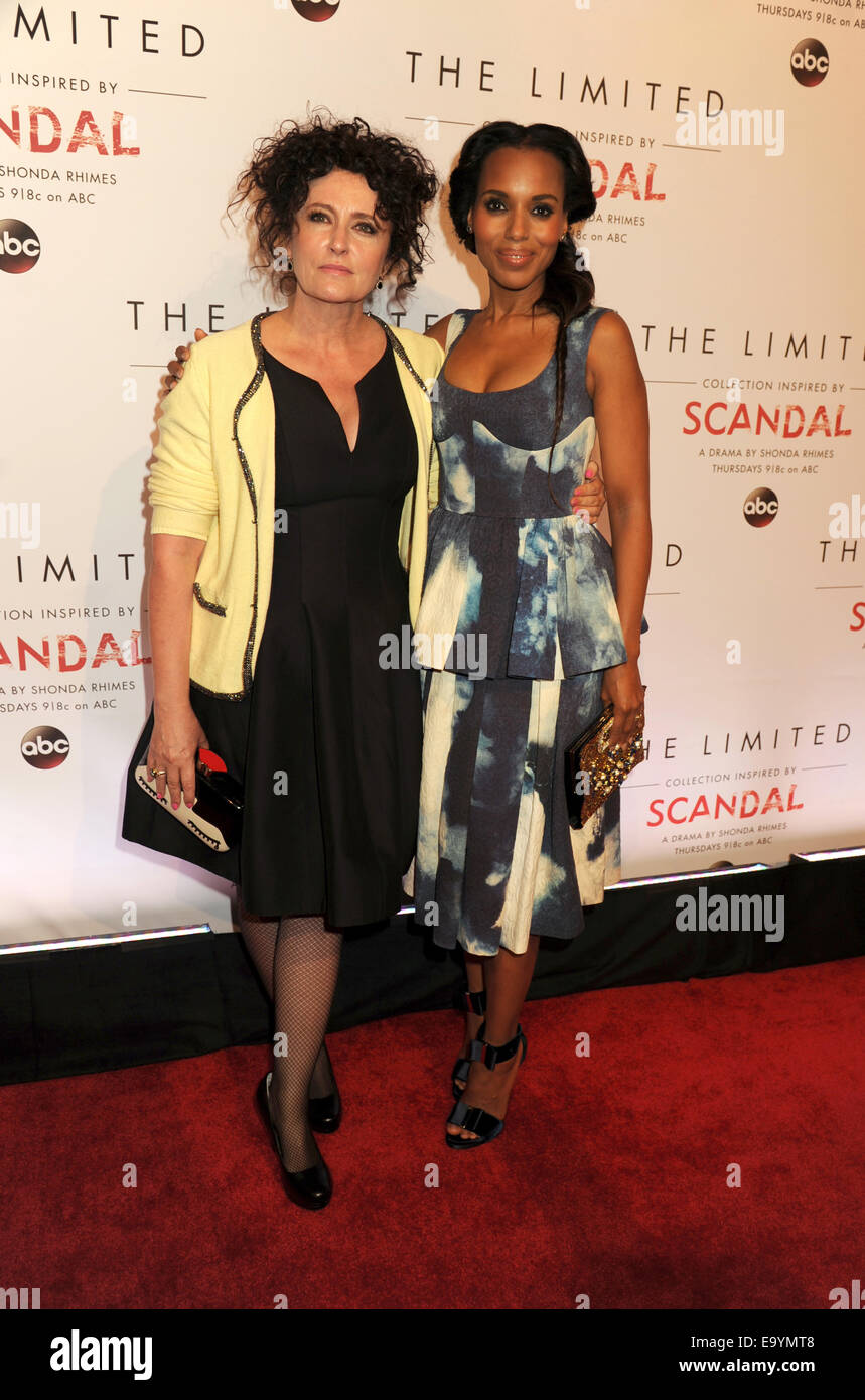 New York City, NY. USA. Costume Designer Lyn Paolo & Kerry Washington