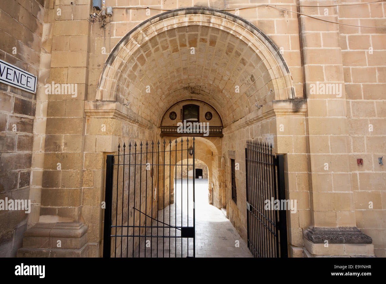 Gate Of Provence (Main Gate), Vittoriosa (Birgu), Malta Stock Photo Alamy