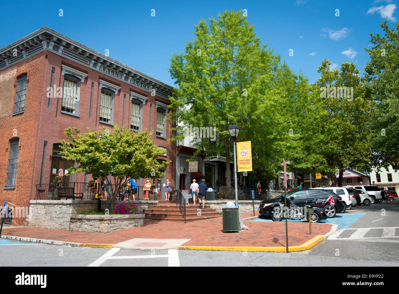 Downtown dahlonega hires stock photography and images Alamy