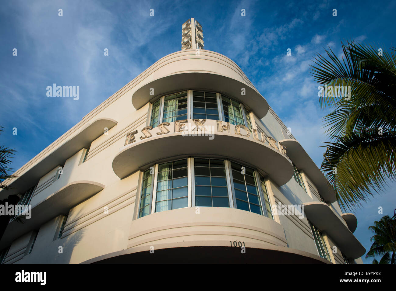 Art Deco buildings. Miami Beach, Florida Stock Photo Alamy