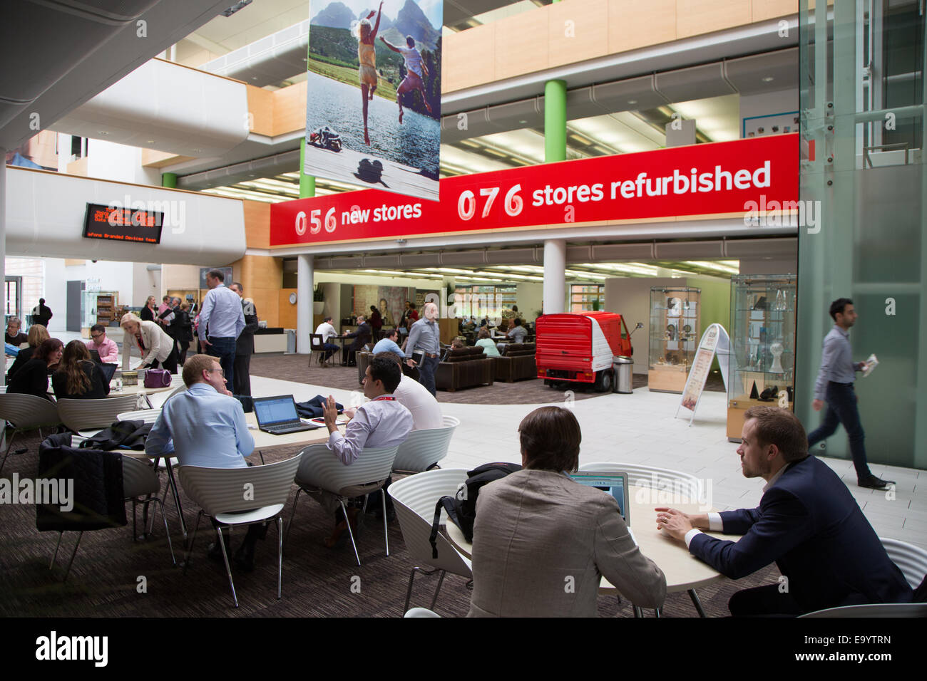 Vodafone House, the headquarters of the Global Division called Vodafone