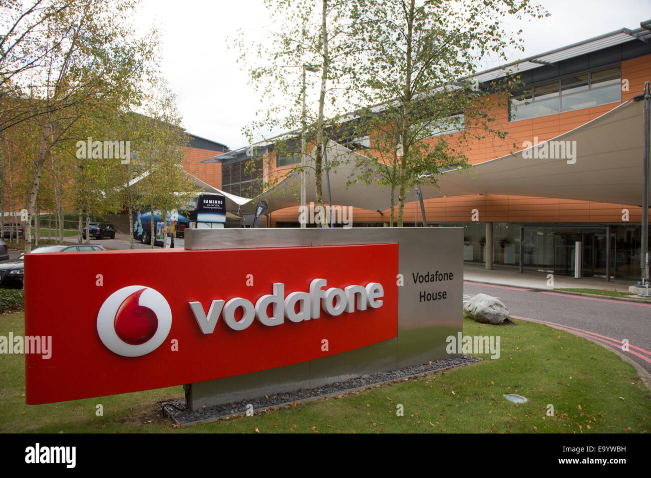 Vodafone House, the headquarters of the Global Division called Vodafone