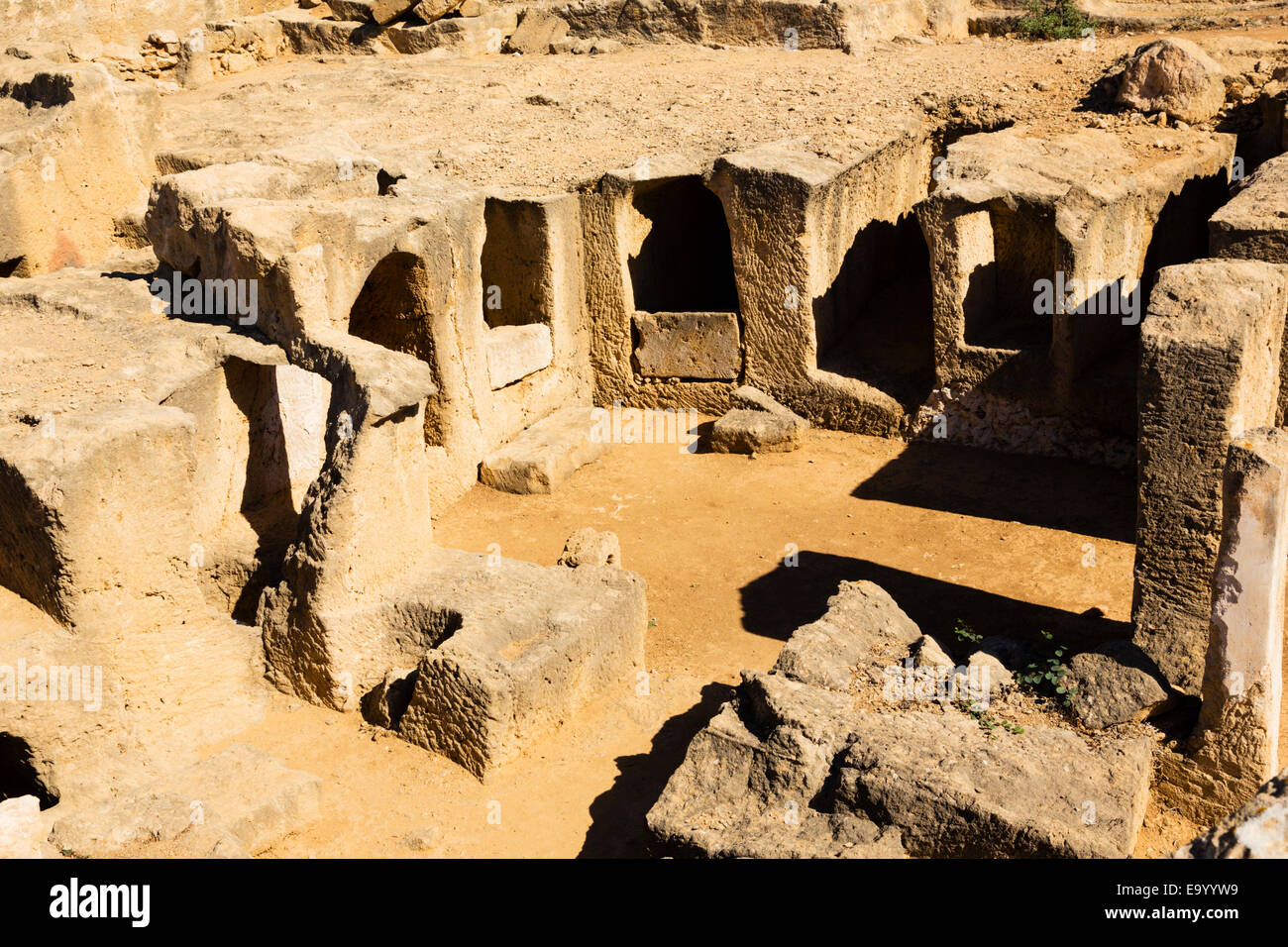 Tombs of the Kings, Paphos, Cyprus. Stock Photo