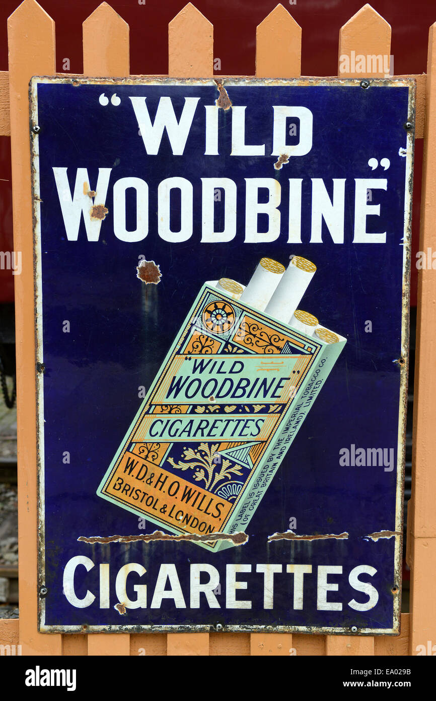 Woodbine cigarettes smoking hi-res stock photography and images