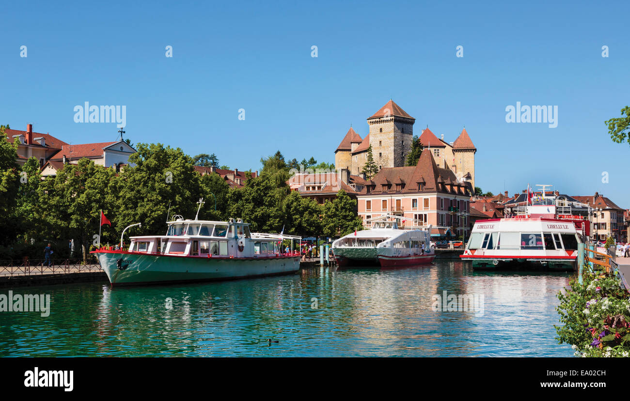 Annecy, Haute-Savoie department, Rhone-Alpes, France. Château d'Annecy ...