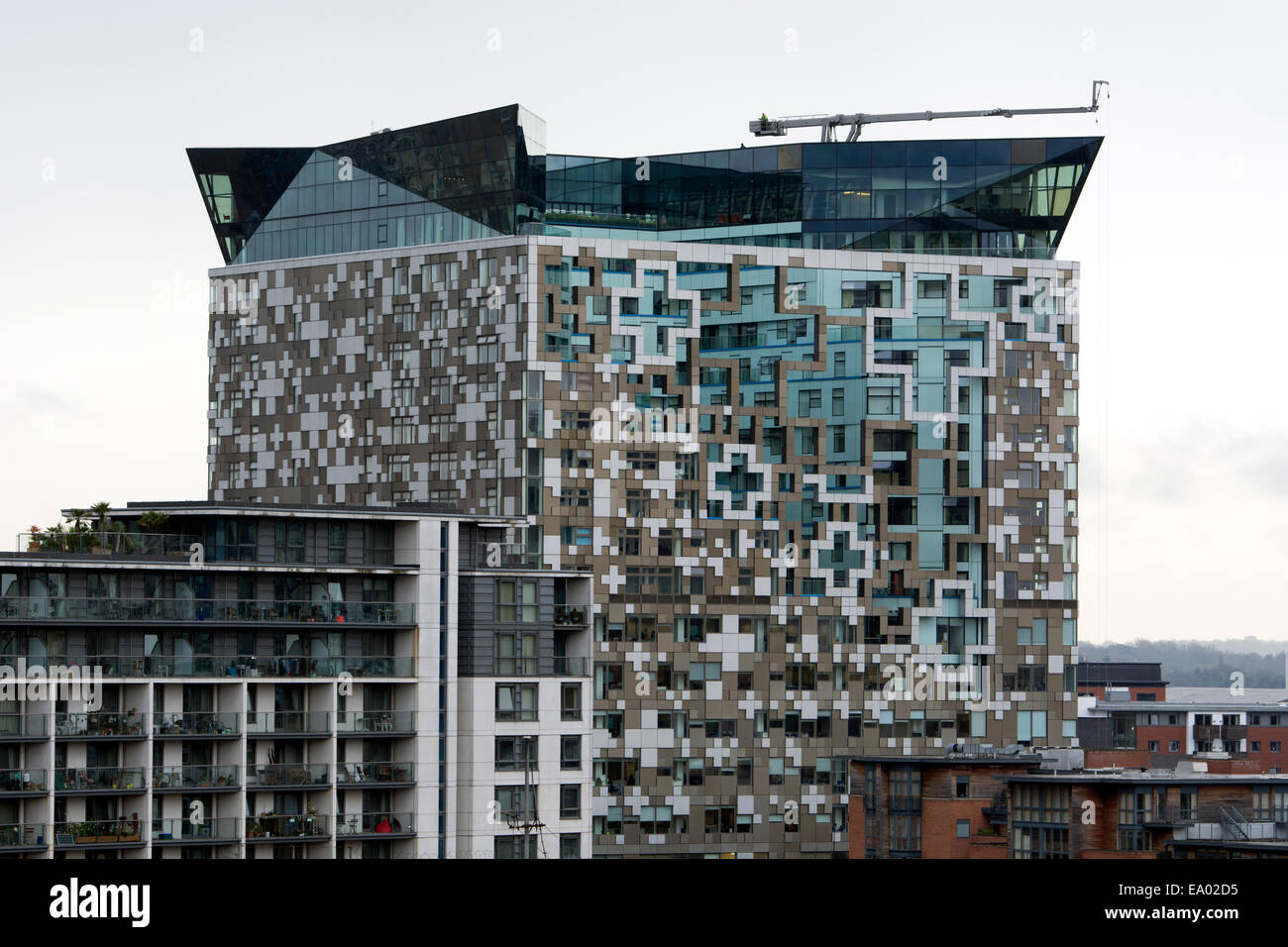 The Cube building, Birmingham city centre, UK Stock Photo Alamy
