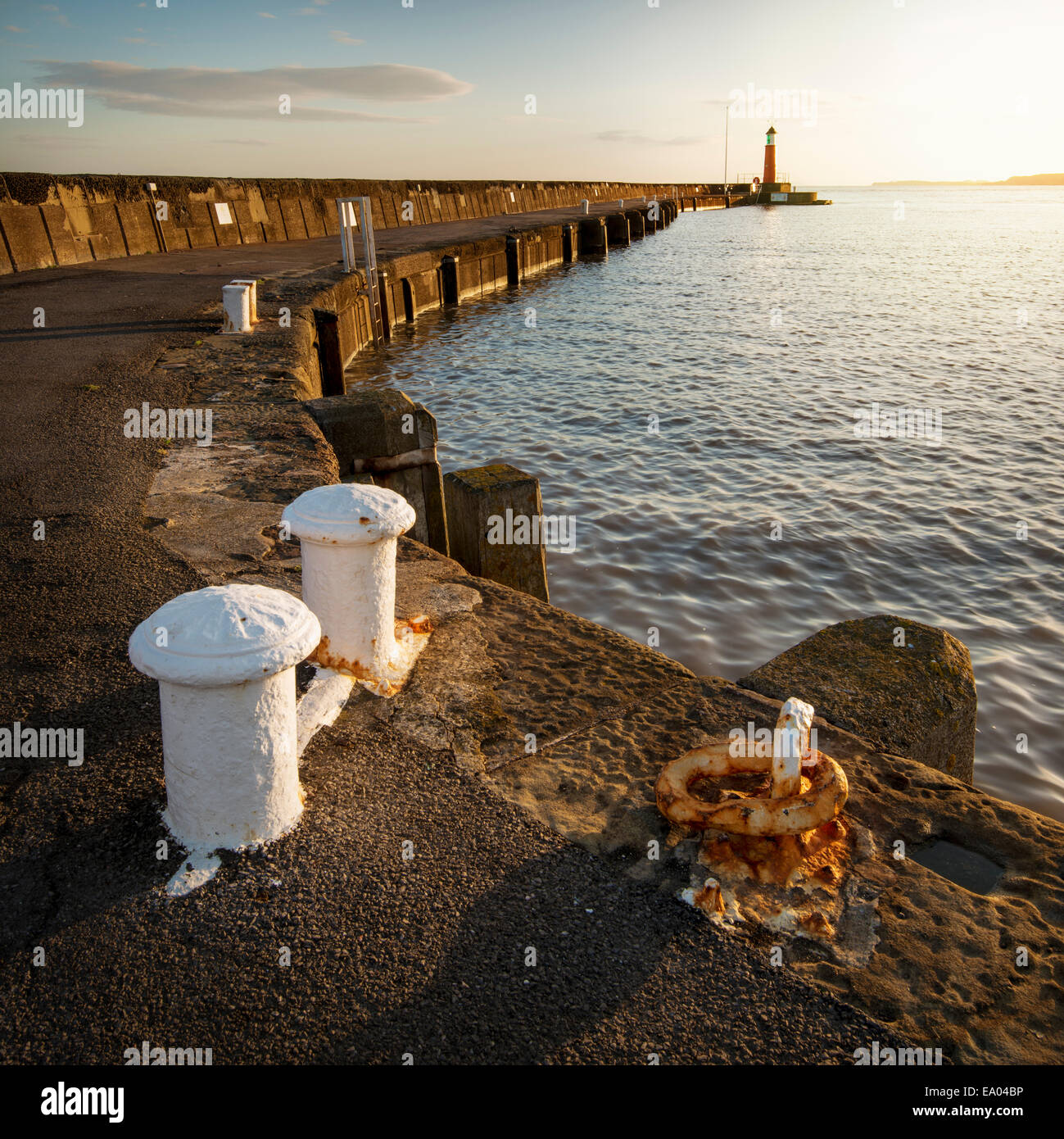 Watchet harbor, Somerset, UK Stock Photo