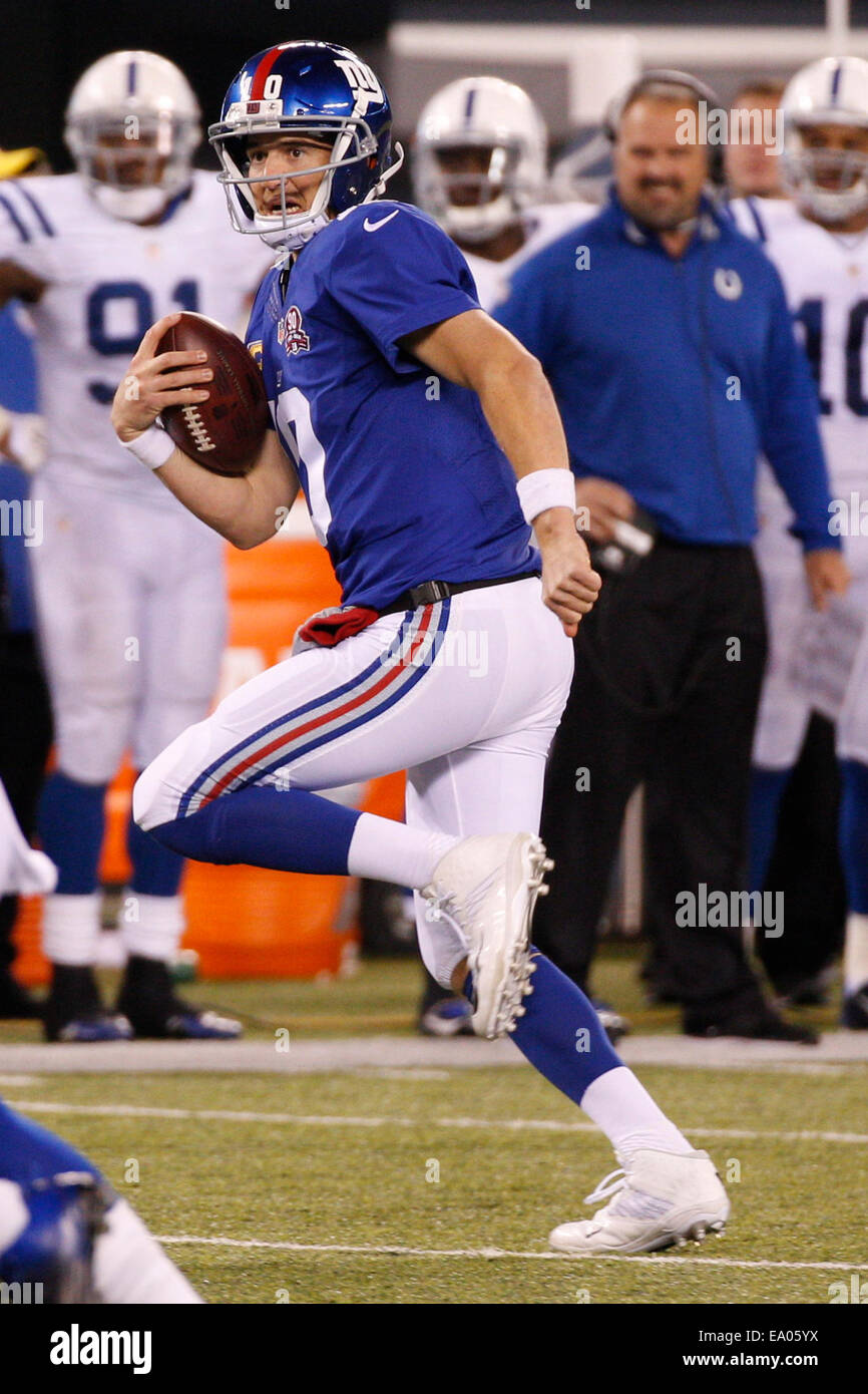 Ny giants football game eli manning hi-res stock photography and images -  Alamy