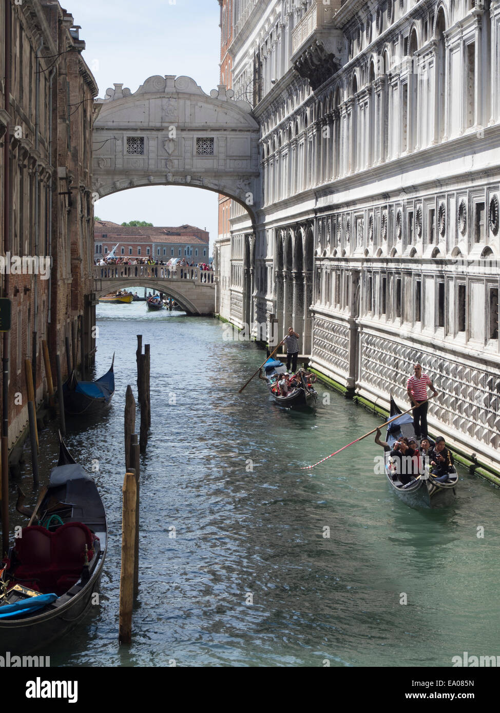 The Bridge of sighs, Venice. Stock Photo