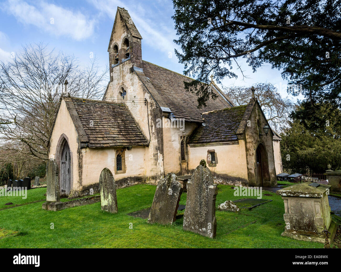 Church, Mamhilad near Pontypool, Wales, UK Stock Photo