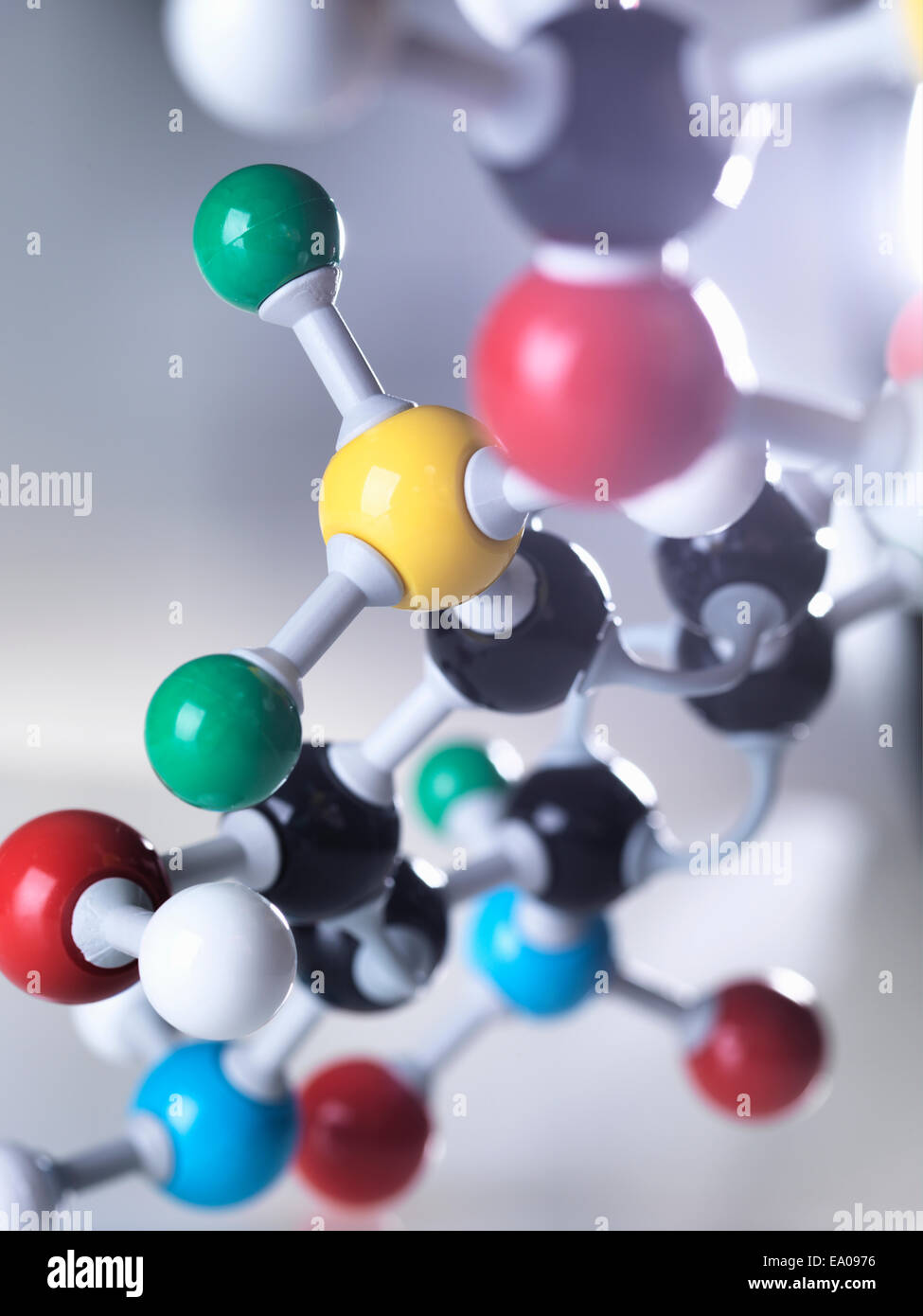 Molecular model Stock Photo Alamy