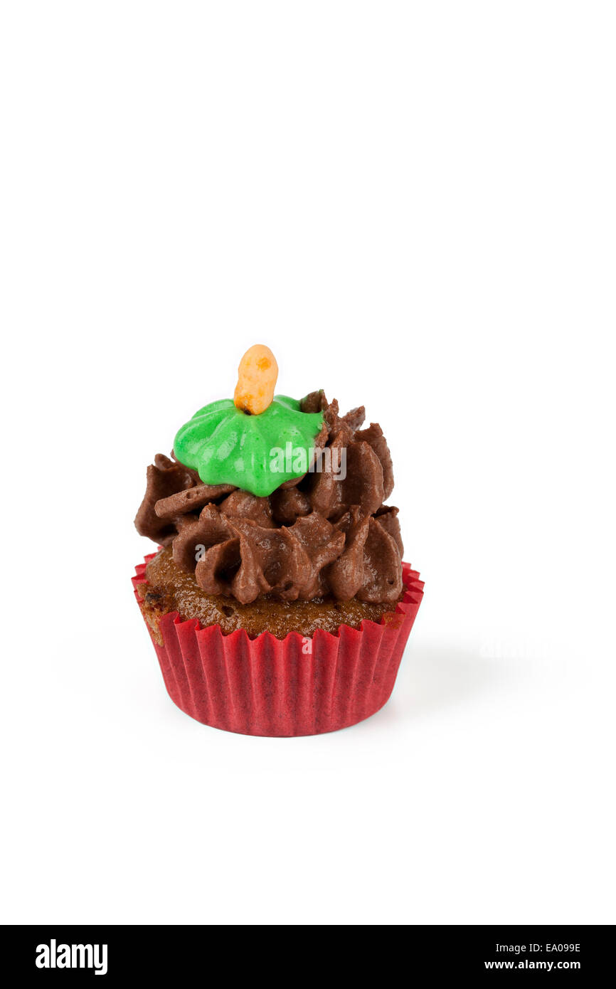 cup cake on white background Stock Photo