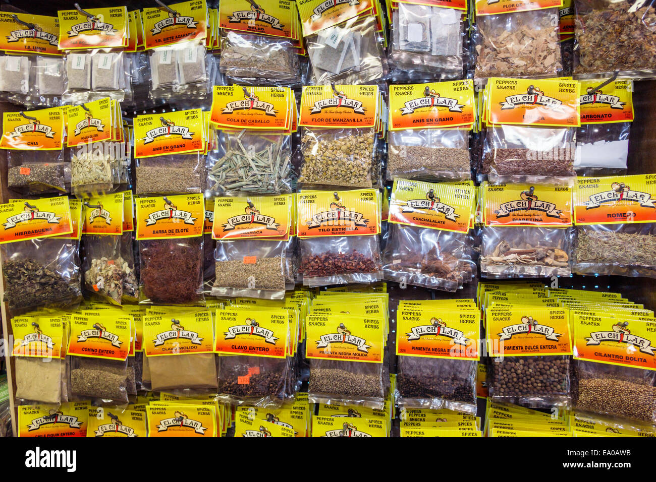 Indiantown Florida,Fruitlandia Grocery Store,herbs,spices,display sale