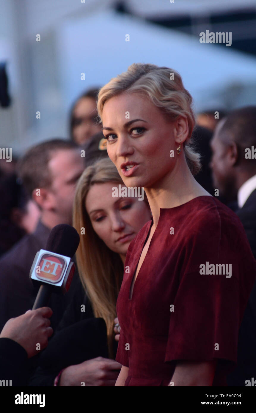 24  LIVE ANOTHER DAY Premiere  Featuring: Yvonne Strahovski Where: NY, New York, United States When: 03 May 2014 Stock Photo