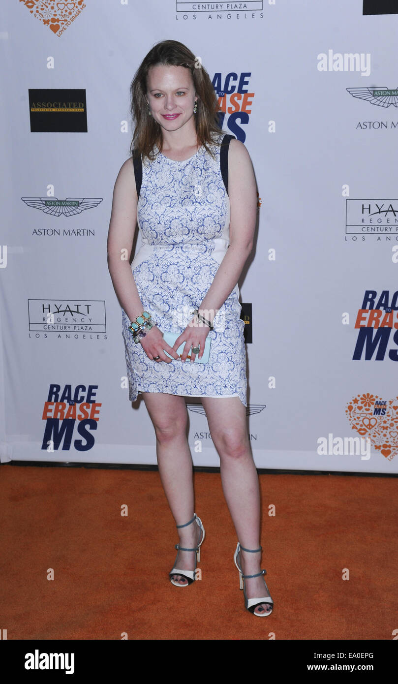The 21st Annual Race to Erase Ms Featuring: Thora Birch Where: Los