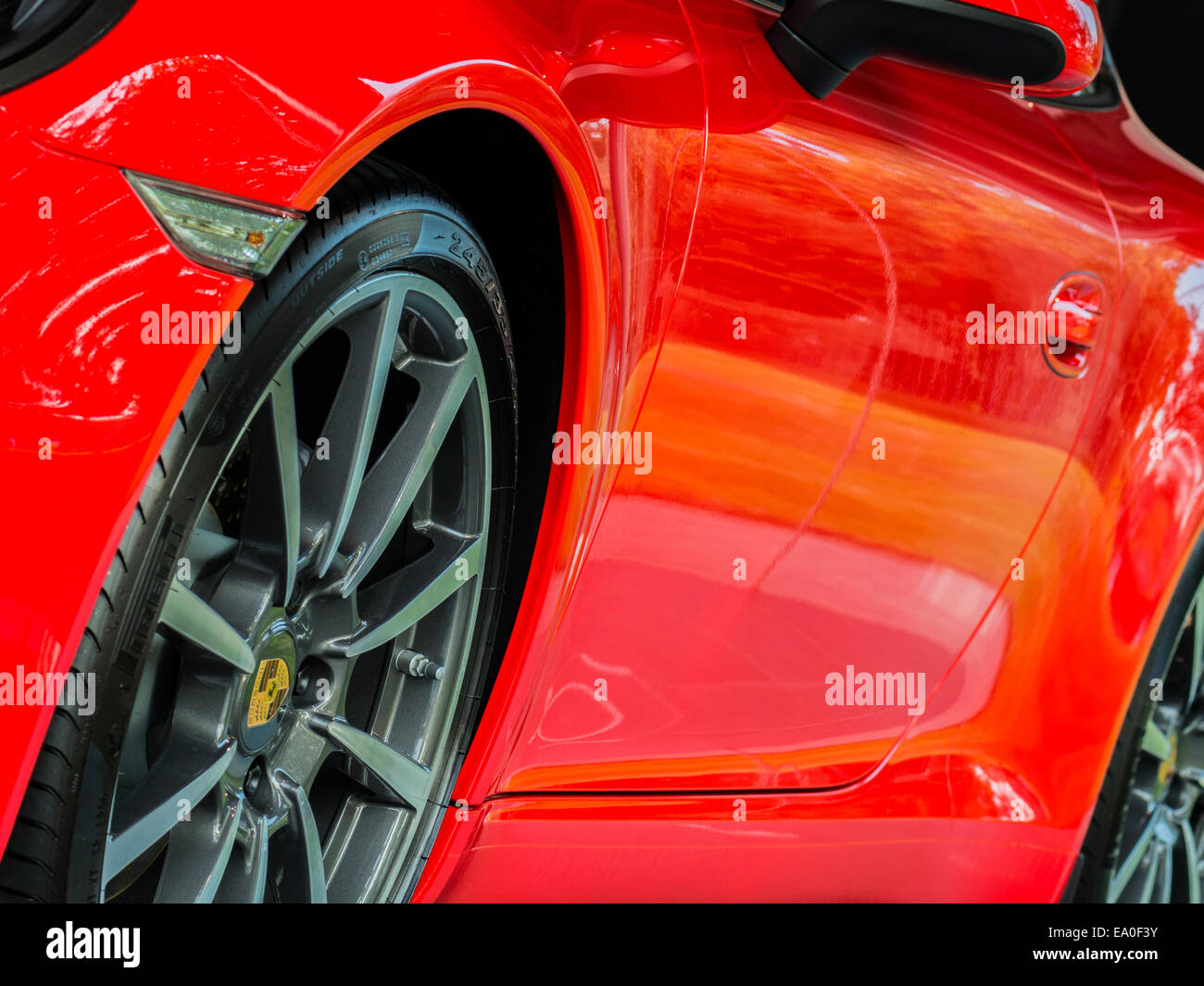 Rear view red porsche hi res stock photography and images Alamy Rear view red porsche hi res stock photography and images Alamy