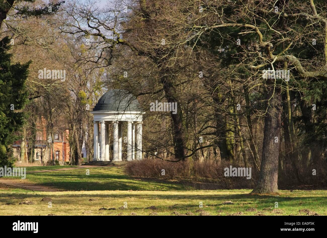 Dessau Georgium Tempel - Dessau Georgium Temple 01 Stock Photo