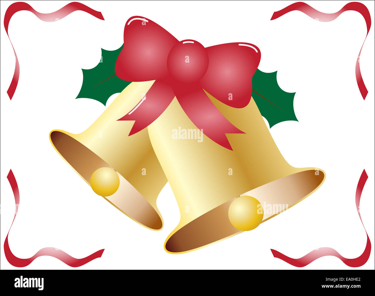 Christmas bell drawing hi-res stock photography and images - Alamy