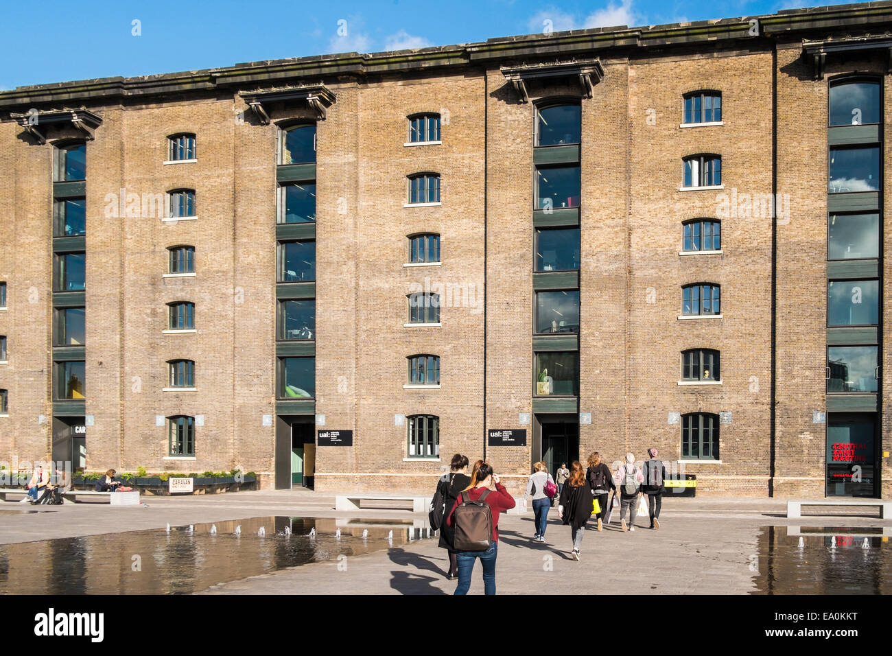 Old Granary building Granary Square - London Stock Photo