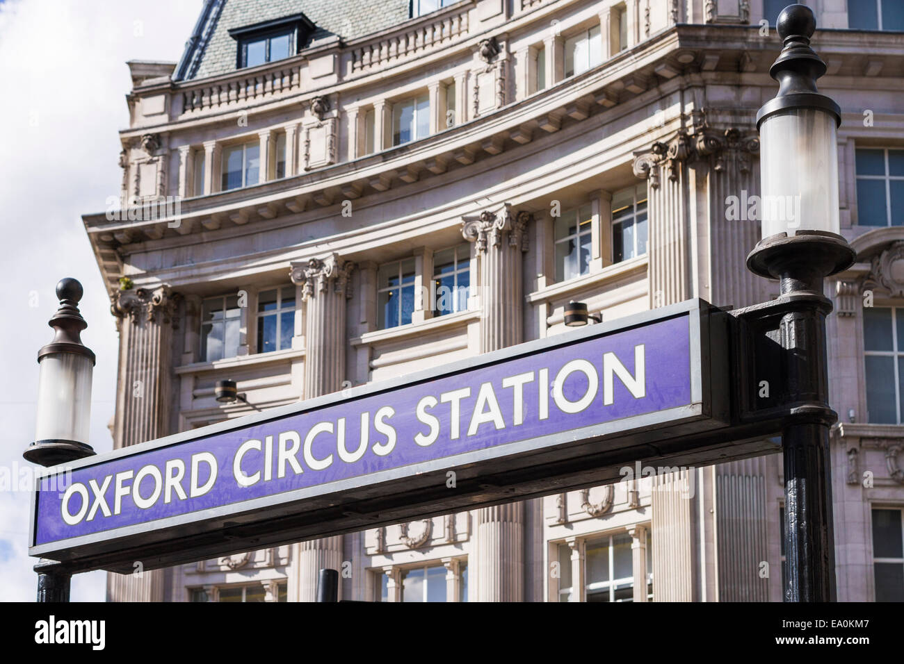Oxford Circus station - London Stock Photo