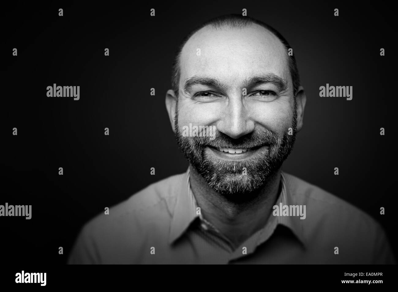 man with beard Stock Photo