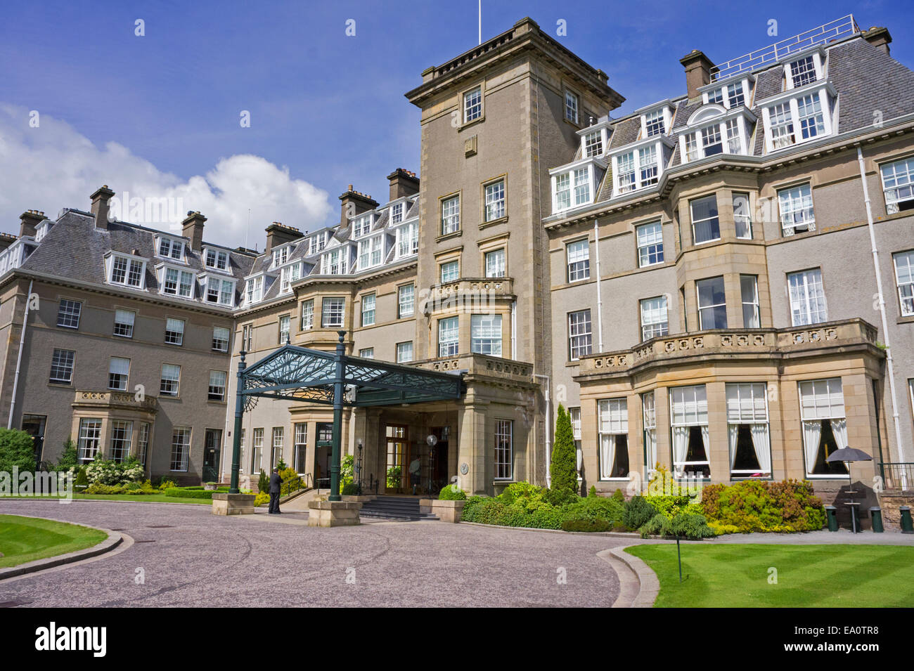 Gleneagles golf Hotel, Perthsire, Scotland UK Stock Photo