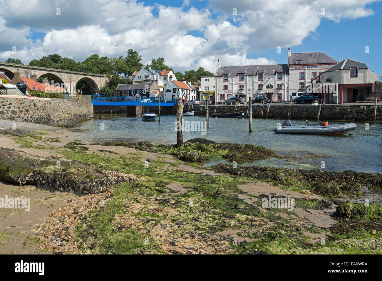 Lower Largo, Harbour, Coastal Path, Firth of Forth, Fife, Scotland, UK