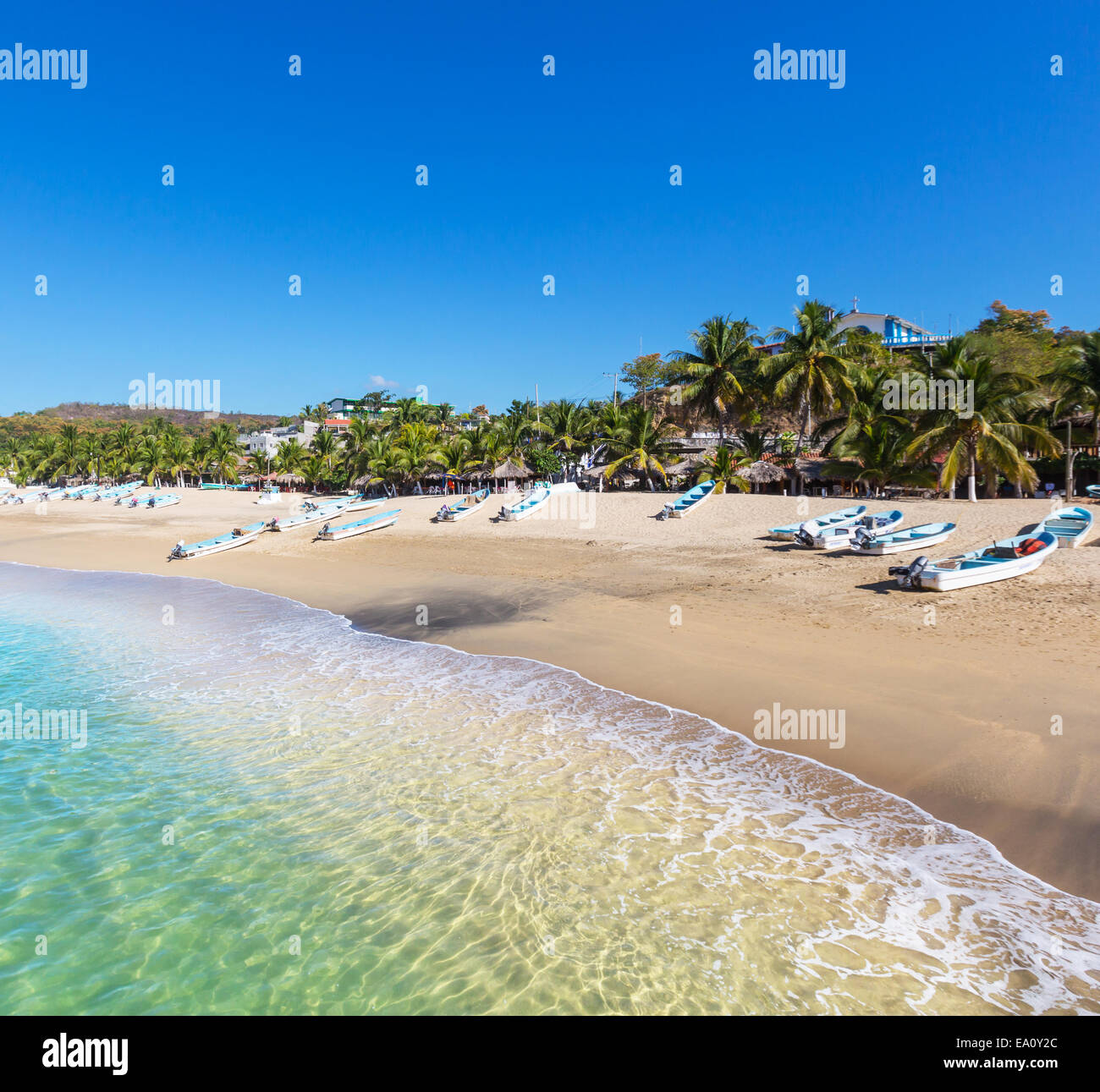 Mexican coast Stock Photo