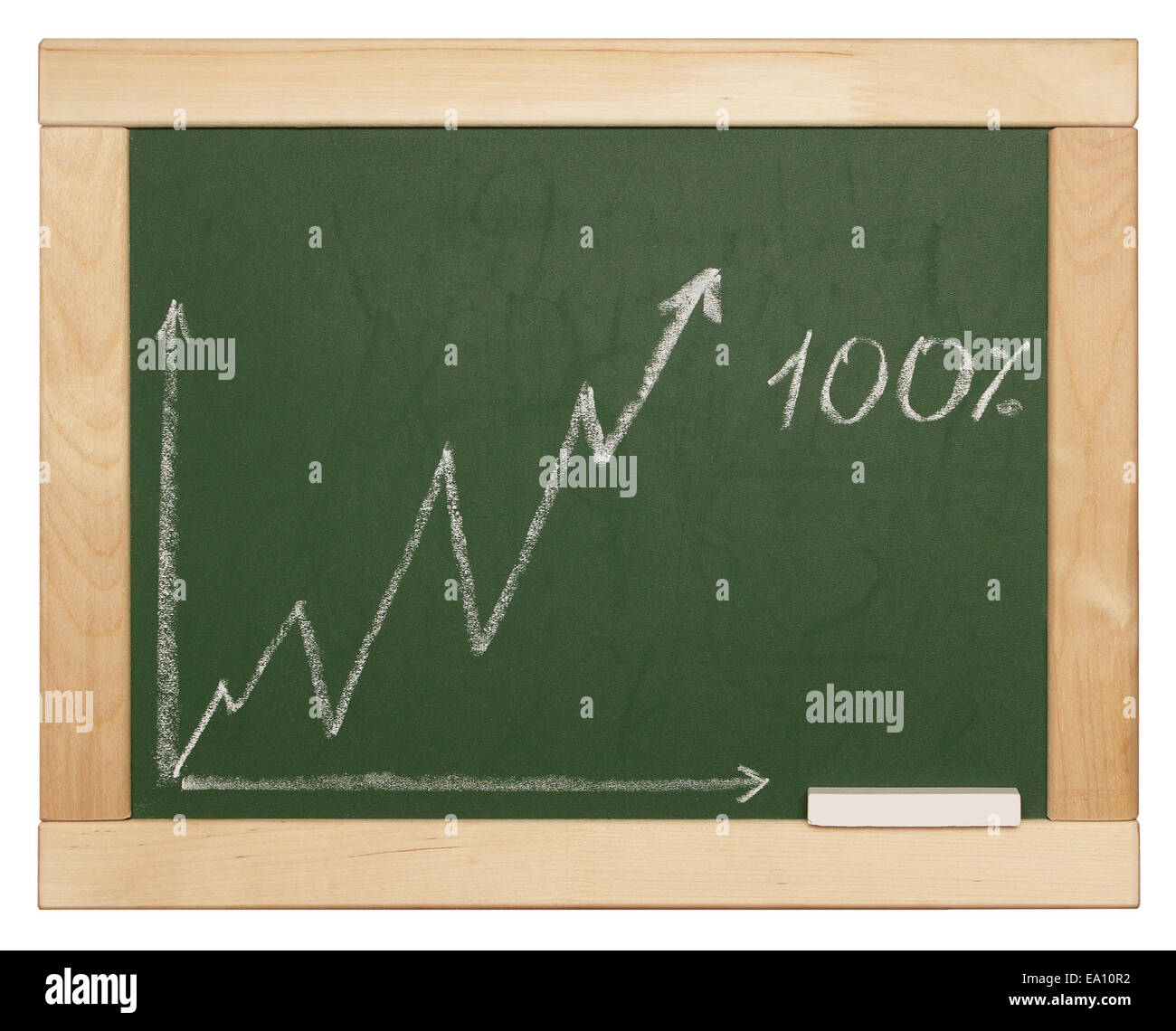Business chart illustration Cut Out Stock Images & Pictures - Alamy