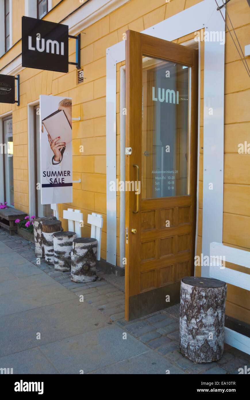 Souvenir shop, Senaatintori, the Senate Square, central Helsinki
