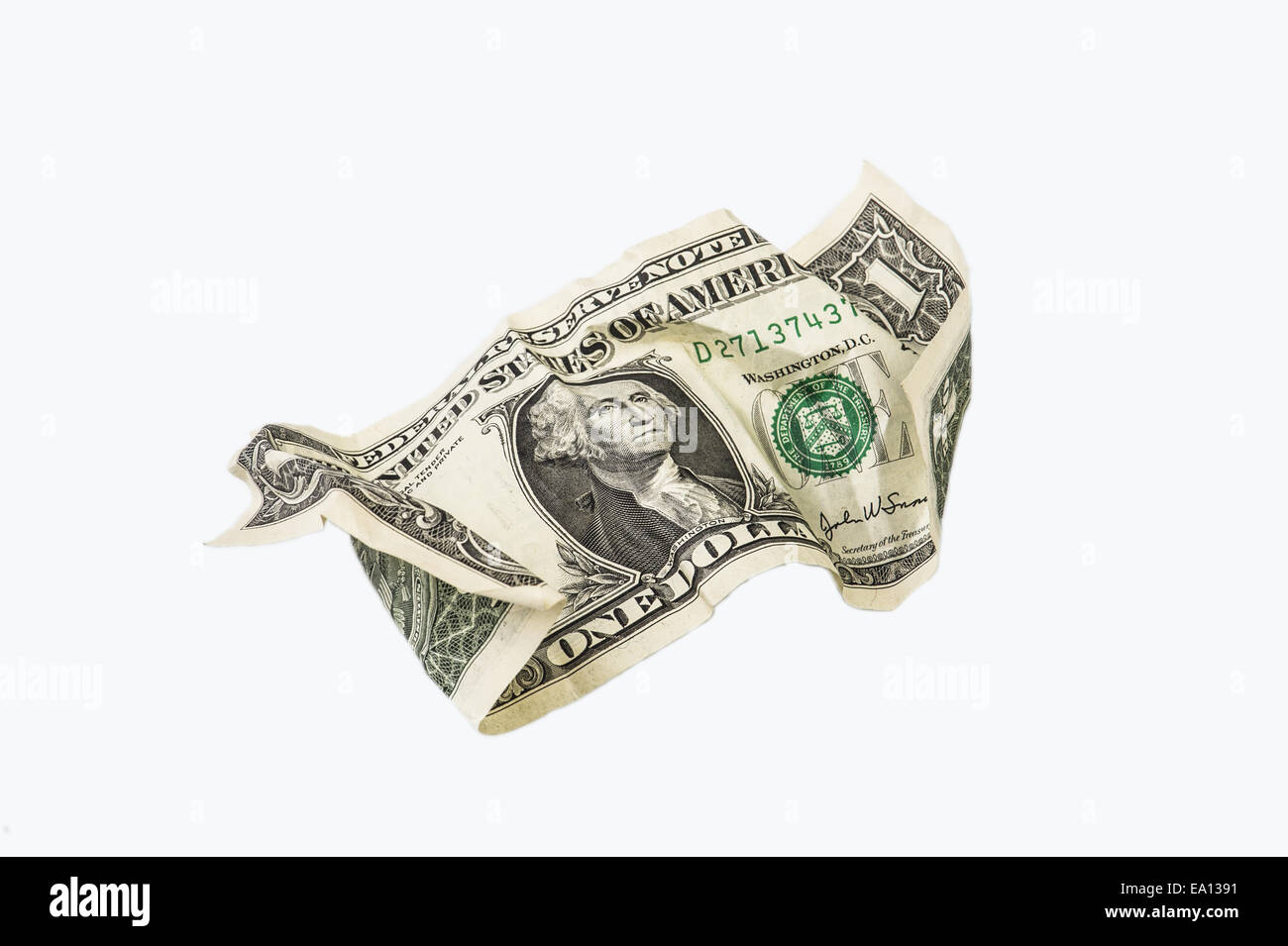 U.S. Dollar Bill Stock Photo