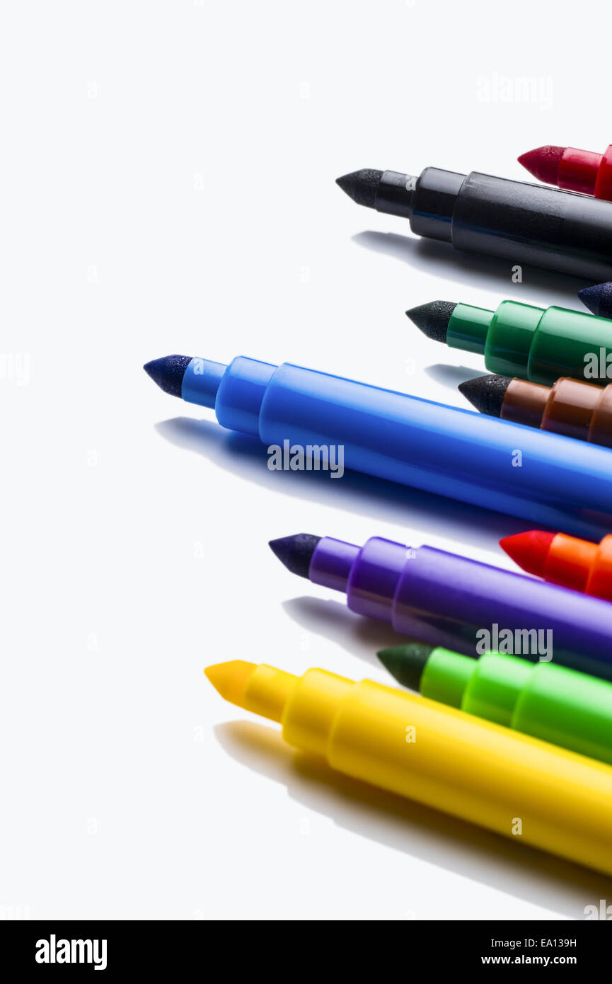 crayons Stock Photo